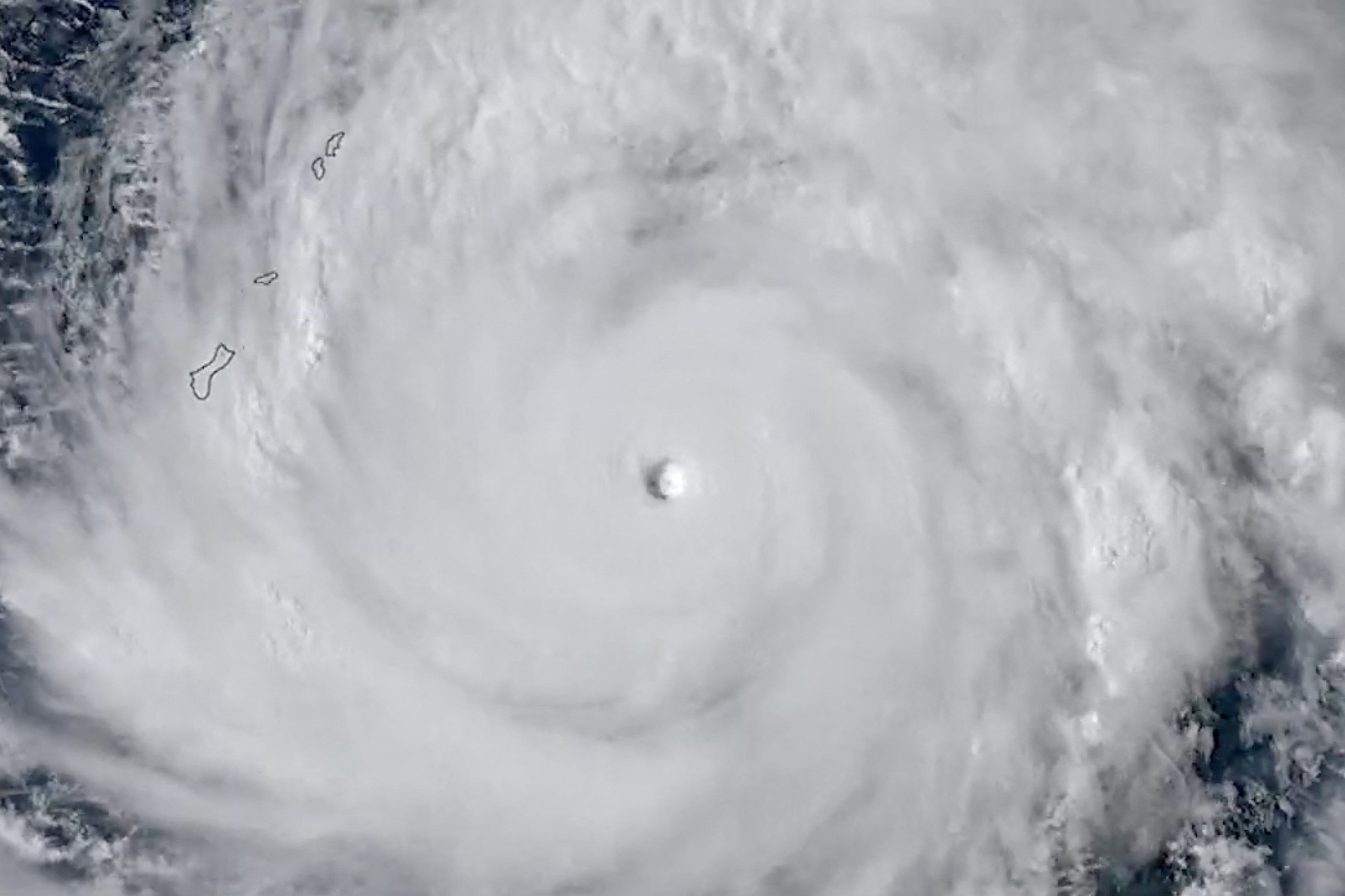 Monster typhoon in the Pacific Ocean is bearing down on group of remote ...