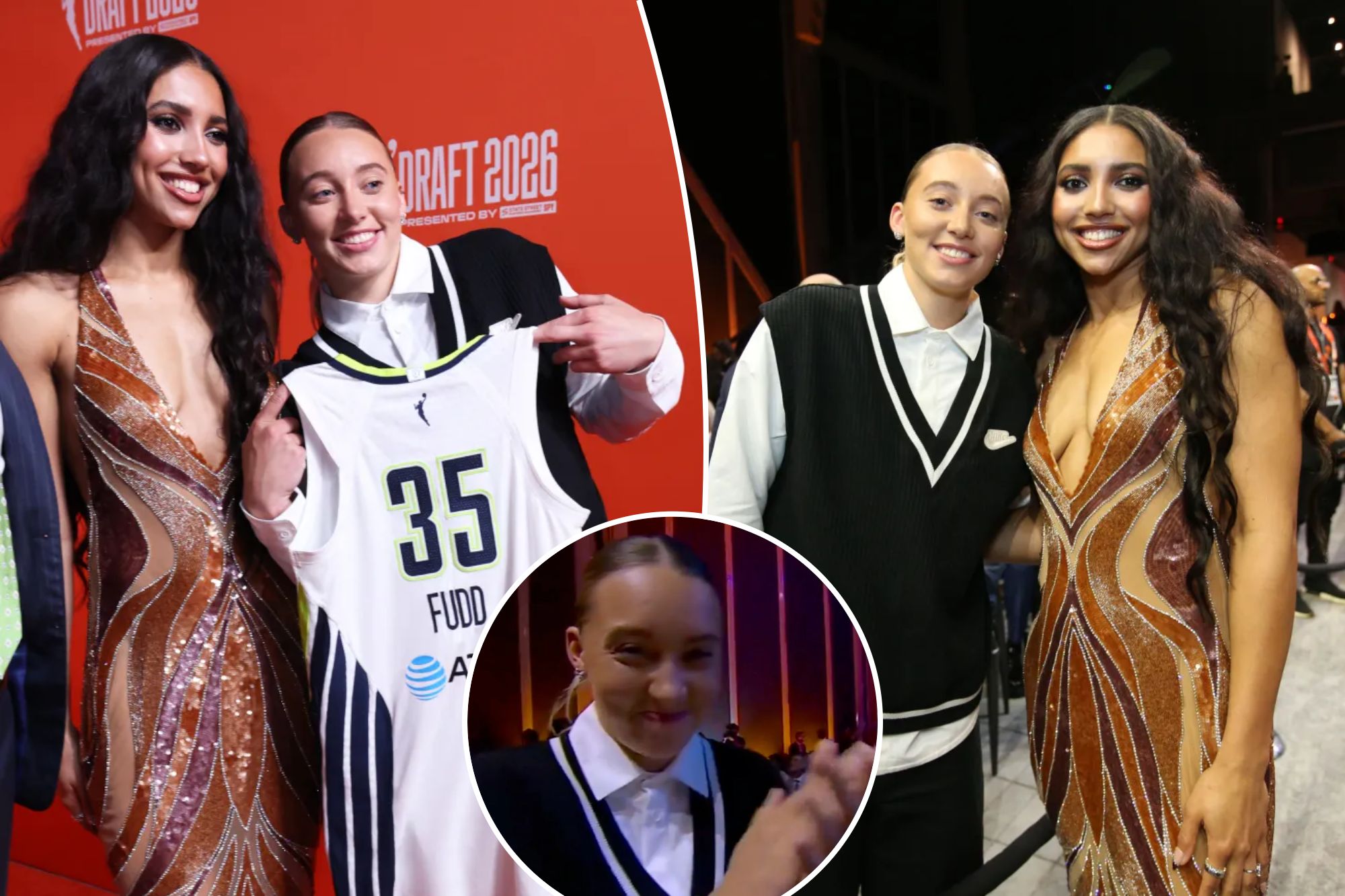Paige Bueckers has touching reaction to Azzi Fudd being drafted by