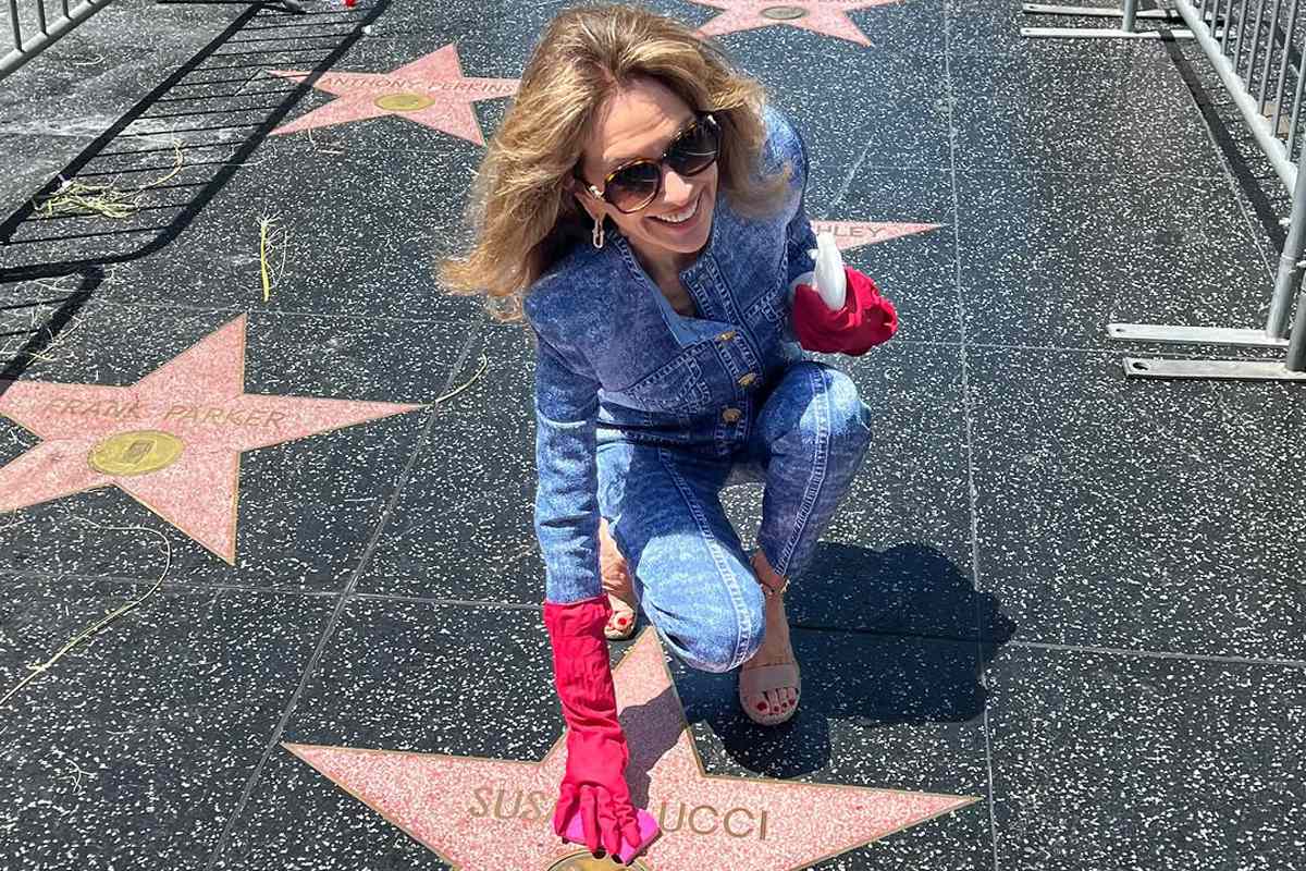 Dion Reeves Susan Lucci polishes her star on Hollywood Walk of Fame – and Keanu ...