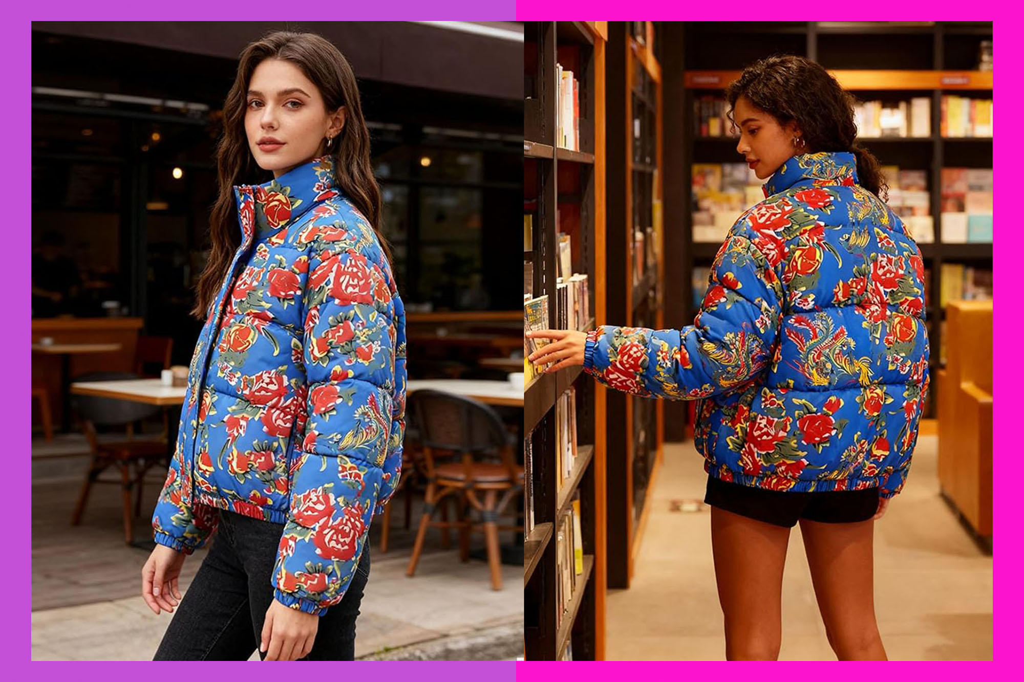 This cropped puffer under $60 looks as if it came straight from