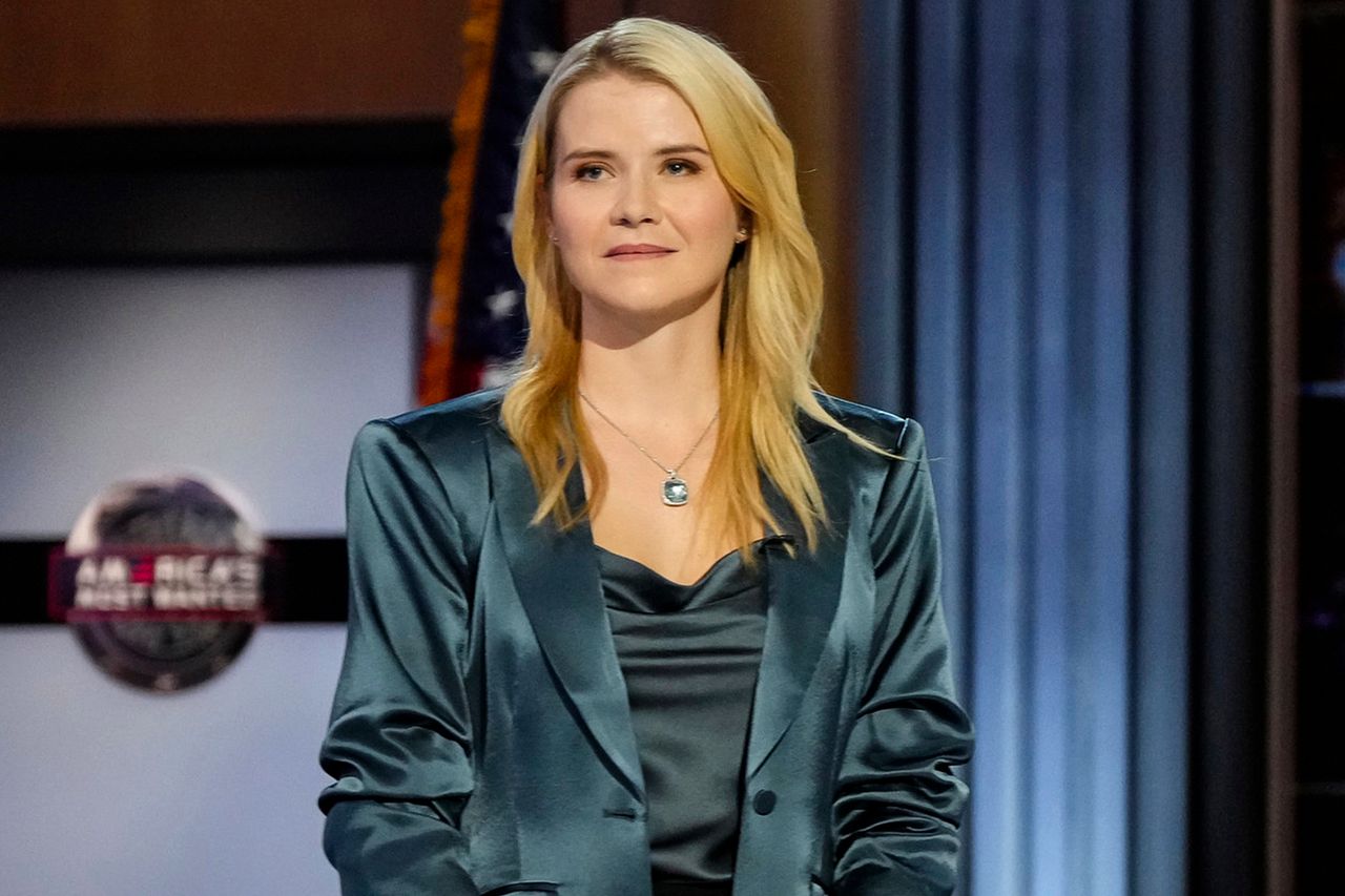 Elizabeth Smart appears on 'America's Most Wanted' as part of her work as a child safety advocateCredit: FOX via Getty