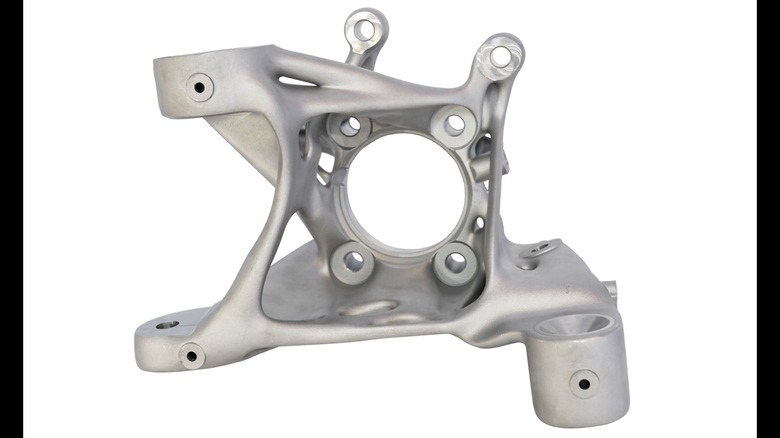 Metalni 3D printani unutarnji nosač vozila