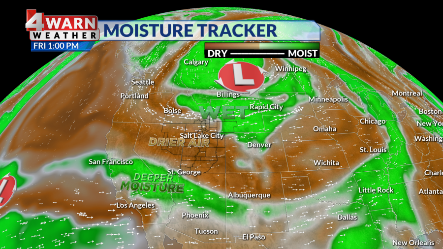 Drier conditions to end the week; but an active pattern returns through ...