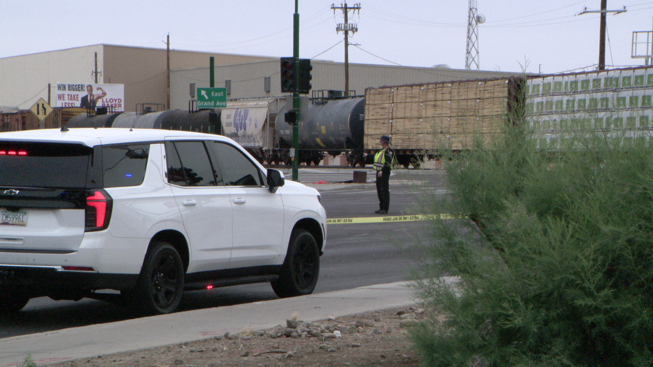 Woman struck by train in West Phoenix - AOL