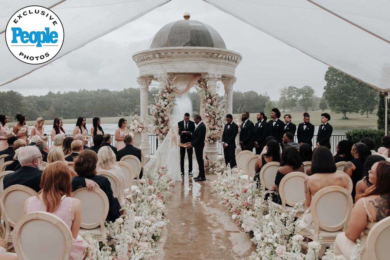 Jaylon and Jaden Jones' wedding ceremonyCredit: Olivia Avers Photography