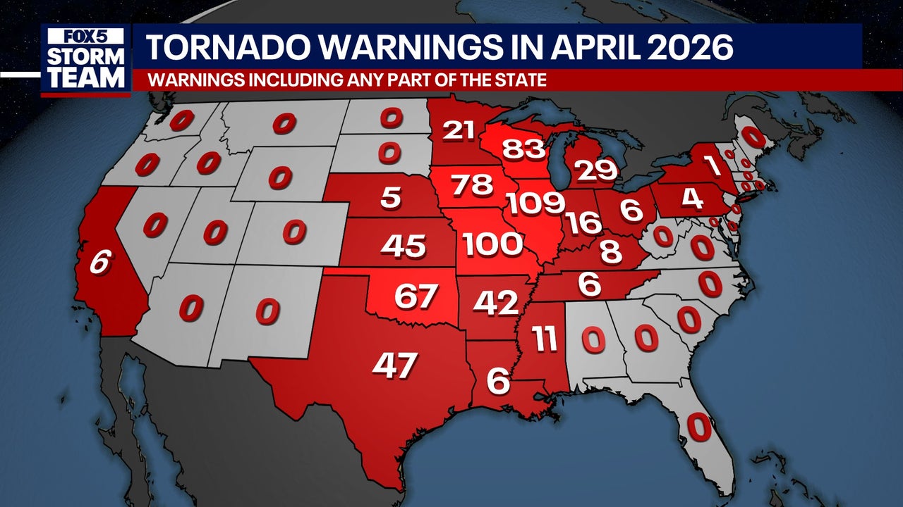 Rare April with no tornado warnings in Georgia and Alabama - AOL