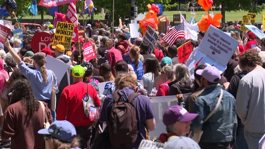 Thousands join in May Day march, rally in the District - AOL