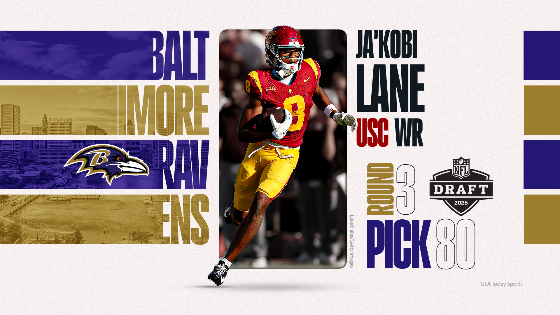 Yange Ravim Ravens reveal jersey numbers for 2026 NFL draft class - AOL