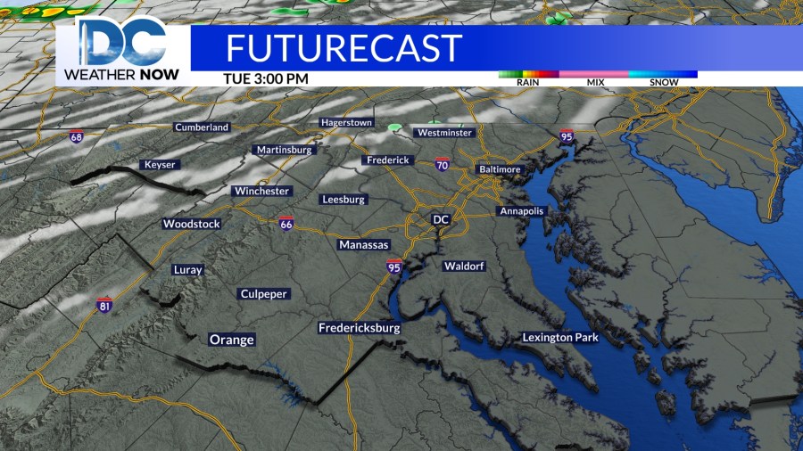 Today is warm and dry, with clouds and showers on Wednesday - AOL