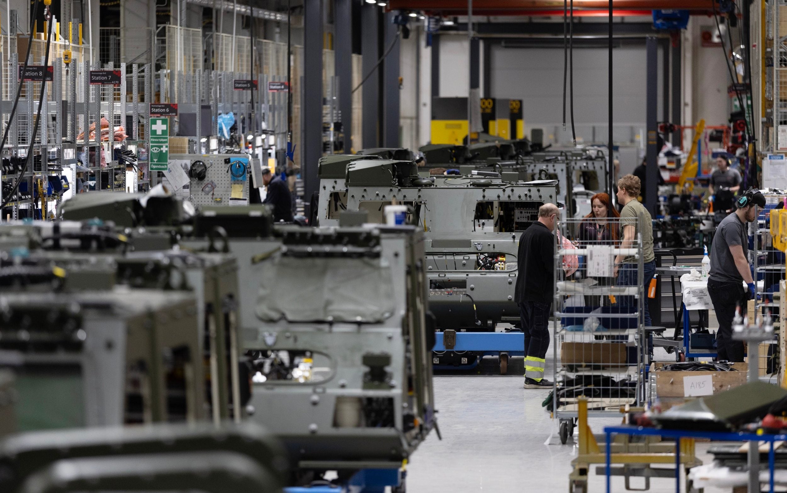 Inside the factory racing to rearm Europe - AOL