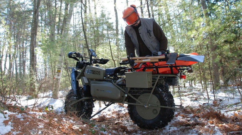 How The Rokon Two-Wheel Drive Motorcycle Works - AOL
