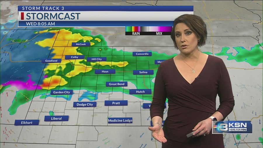 Storm Track 3 Forecast: Rain and some snow expected overnight, warming ...
