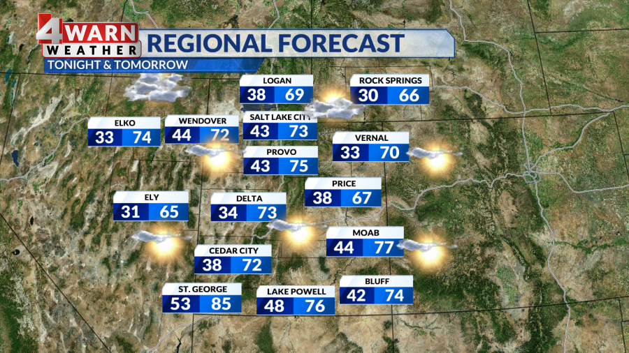 Sunshine and warming temperatures this weekend - AOL