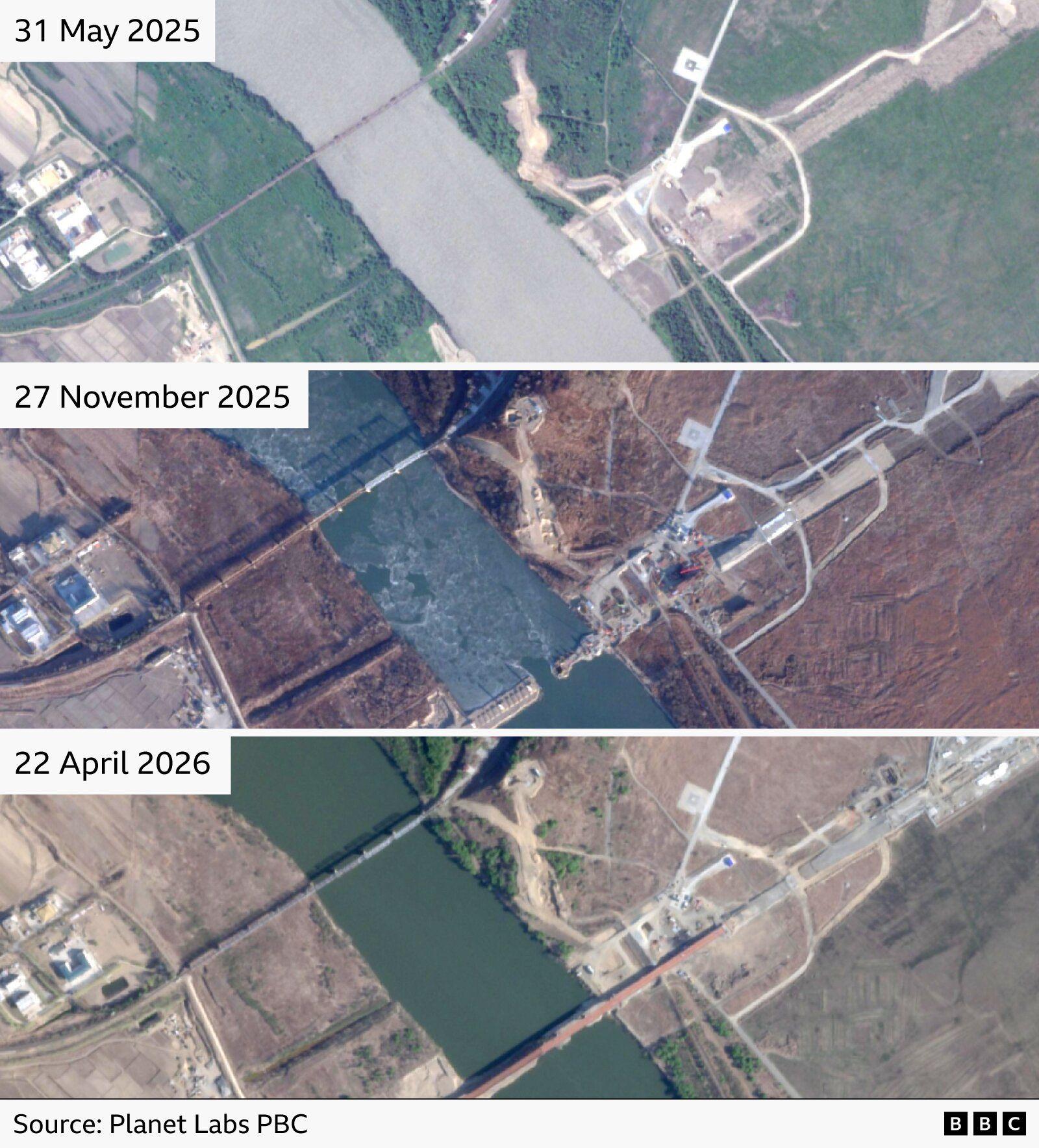Key bridge linking North Korea and Russia almost finished