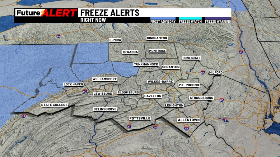 Pennsylvania weather: Frost Advisory issued for some areas - AOL