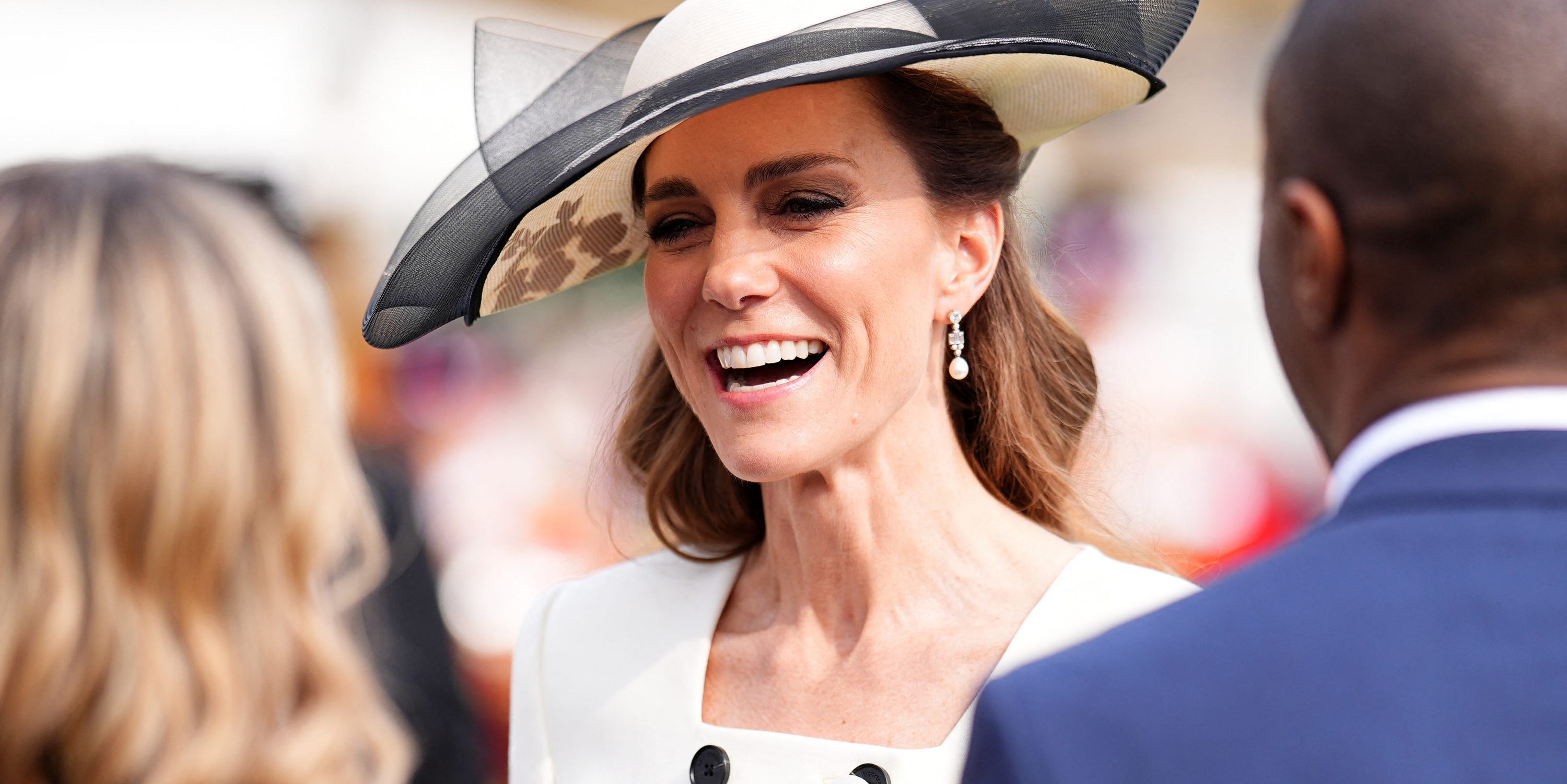 kate middleton tea party dress Kate Middleton Blue Midi Dress 2025 Wimbledon