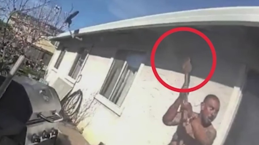 Naked man with shovel shot by Yuba City police facing slew of charges - AOL