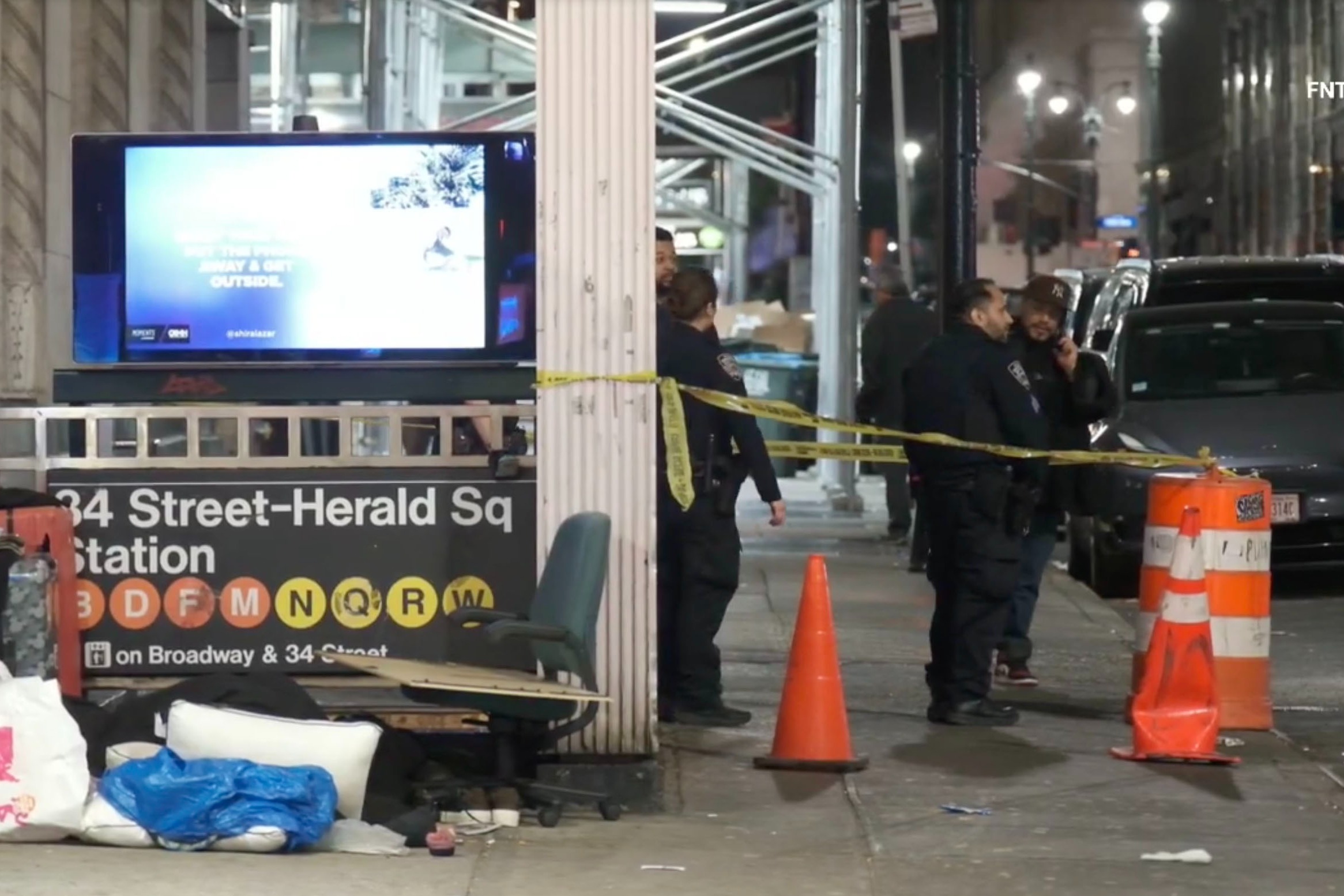 Man slashed outside NYC subway station in early morning attack as cops ...