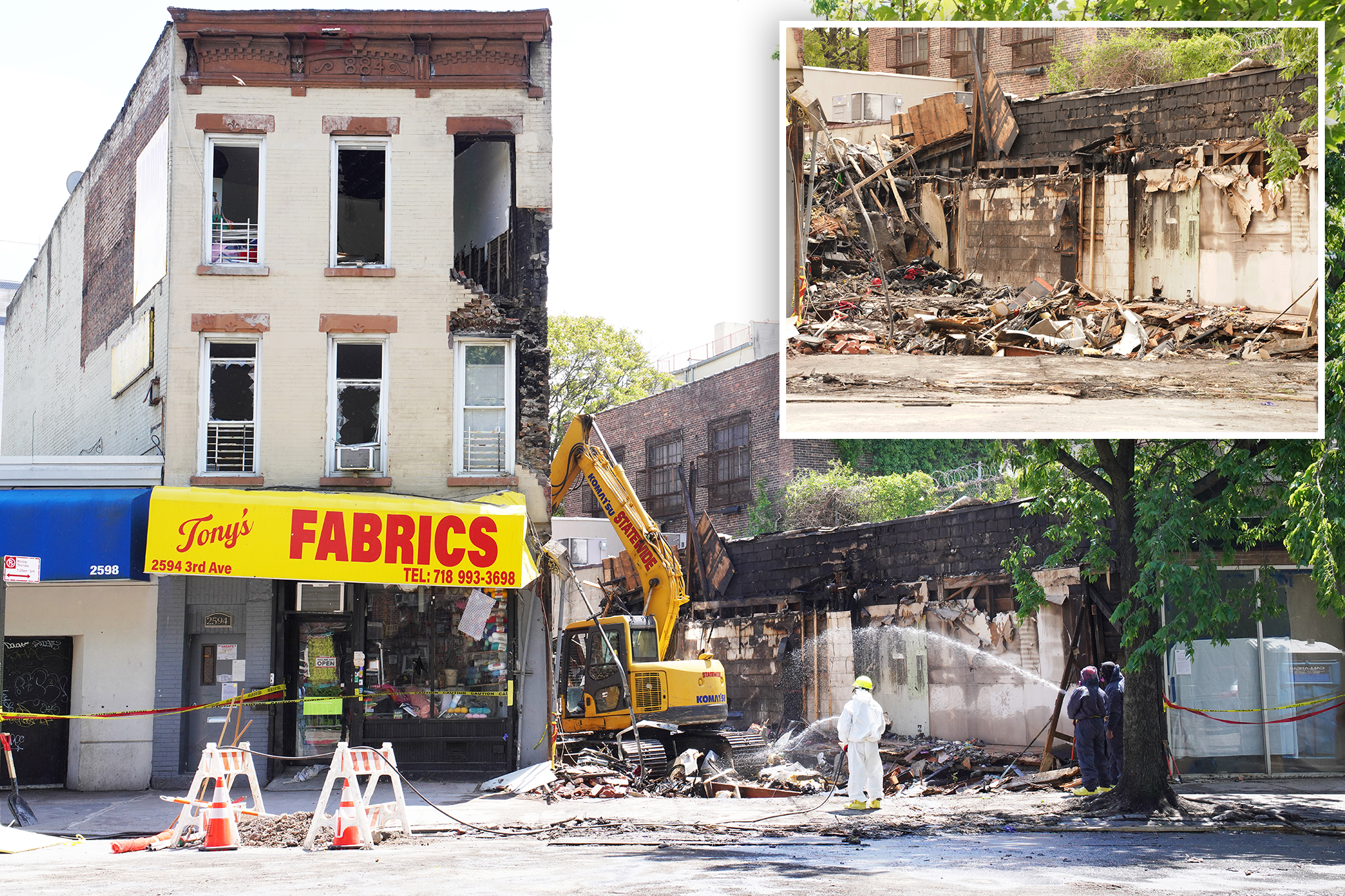 Third victim pulled from ashes of Bronx fire as DA eyes homicide ...