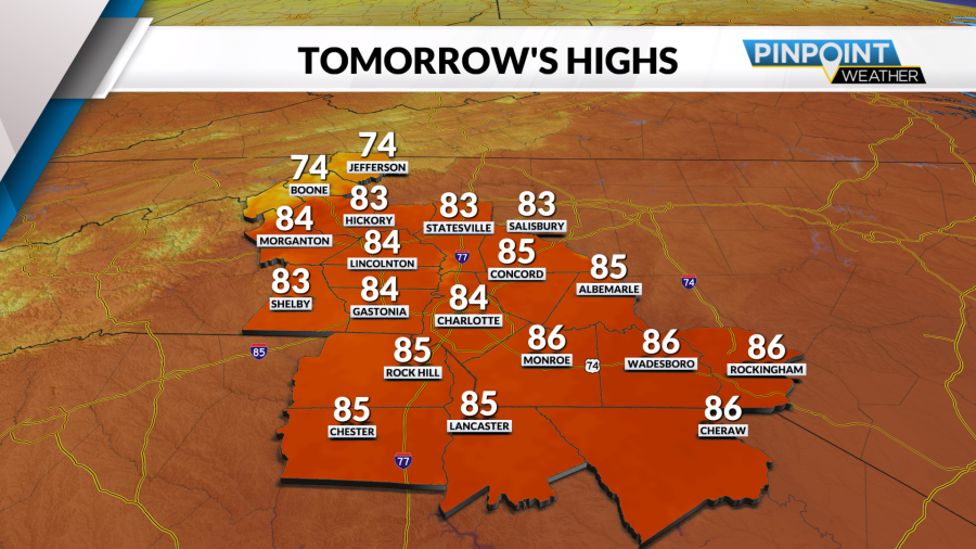 Mother’s Day Forecast: Highs in the 80s, dry conditions ahead of more ...