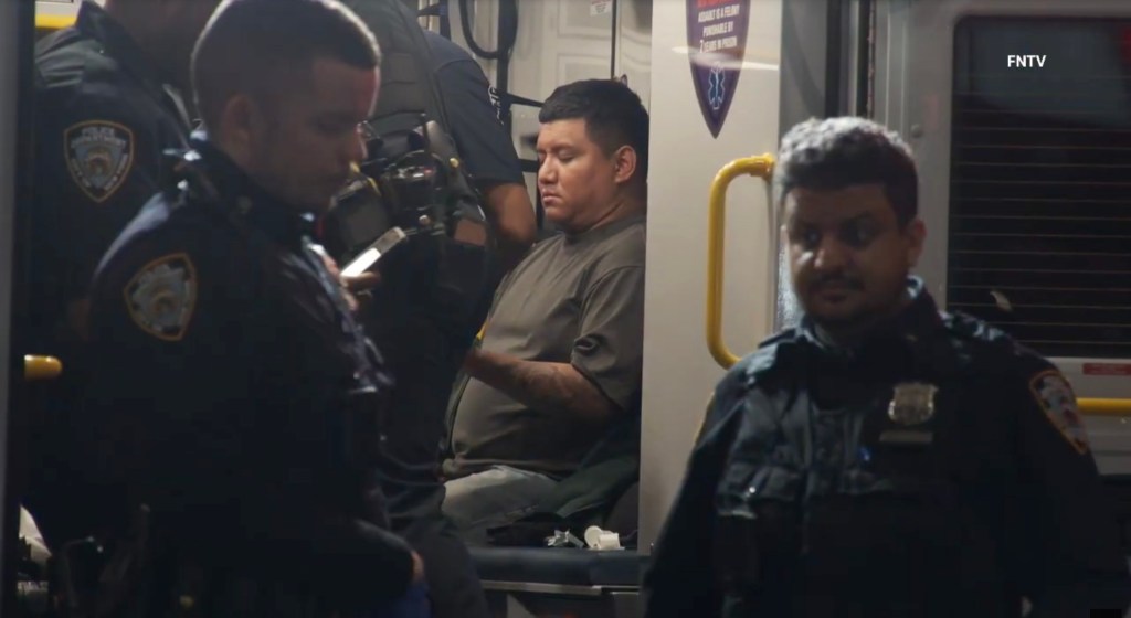 Stranger with face tattoo slashes straphanger during clash in NYC ...