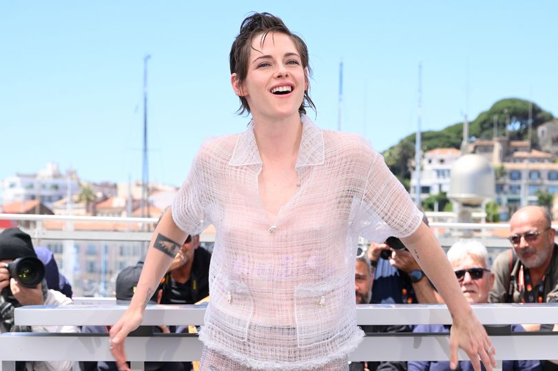 kristen stewart sheer dress Kristen Stewart wears see-through dress to 'On the Road' premiere