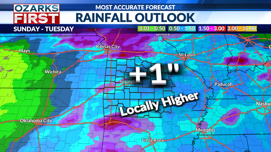 Storms likely to return Monday night into Tuesday - AOL