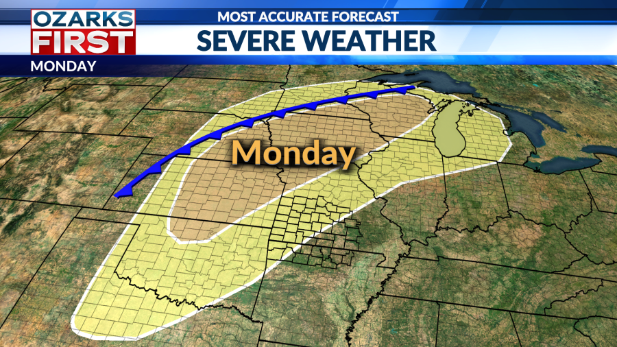 Storms likely to return Monday night into Tuesday - AOL