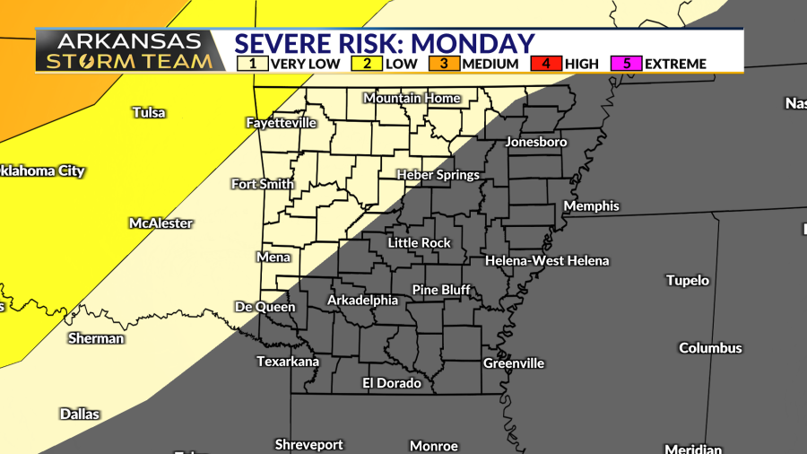 Arkansas Storm Team Forecast: Rainy, stormy week ahead - AOL