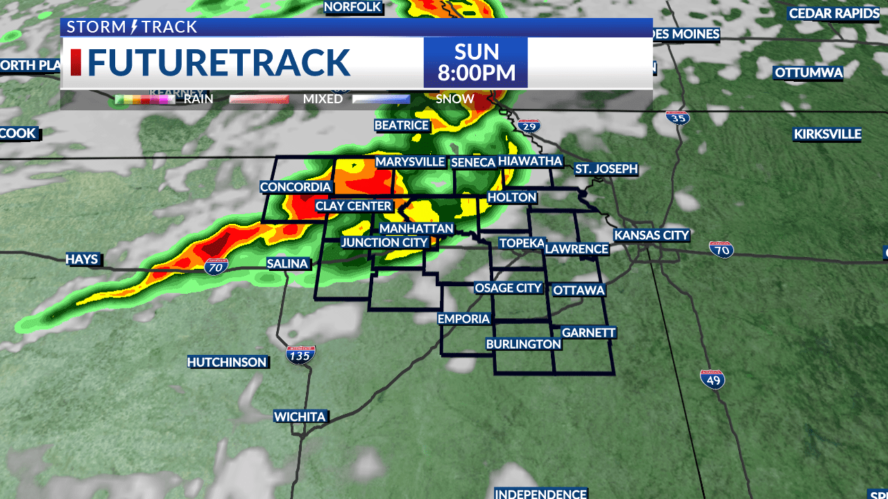 Storms north tonight, gusty south winds Sunday - AOL