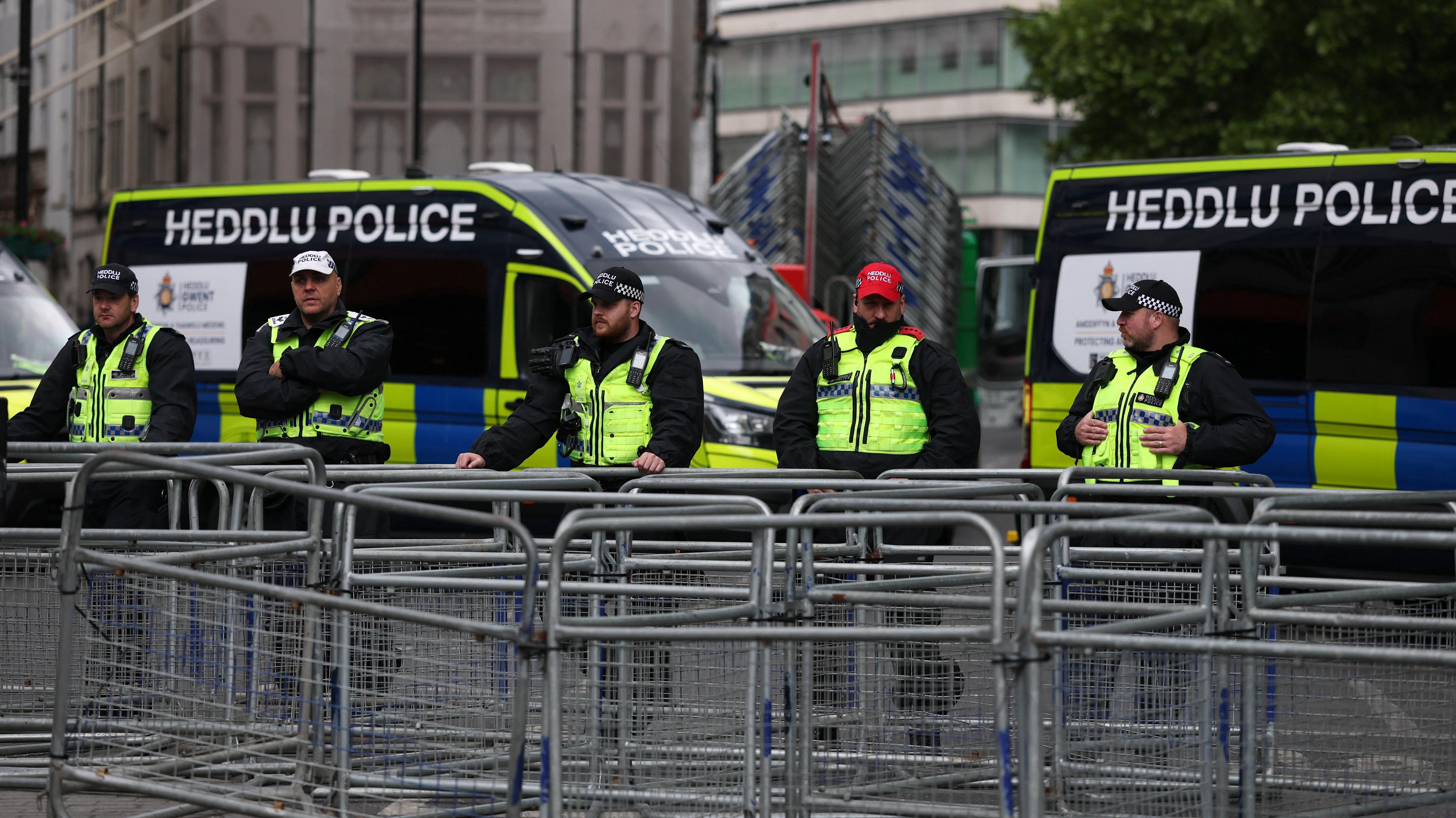 Forty-three arrests after enormous £4.5m police operation keeps rival ...