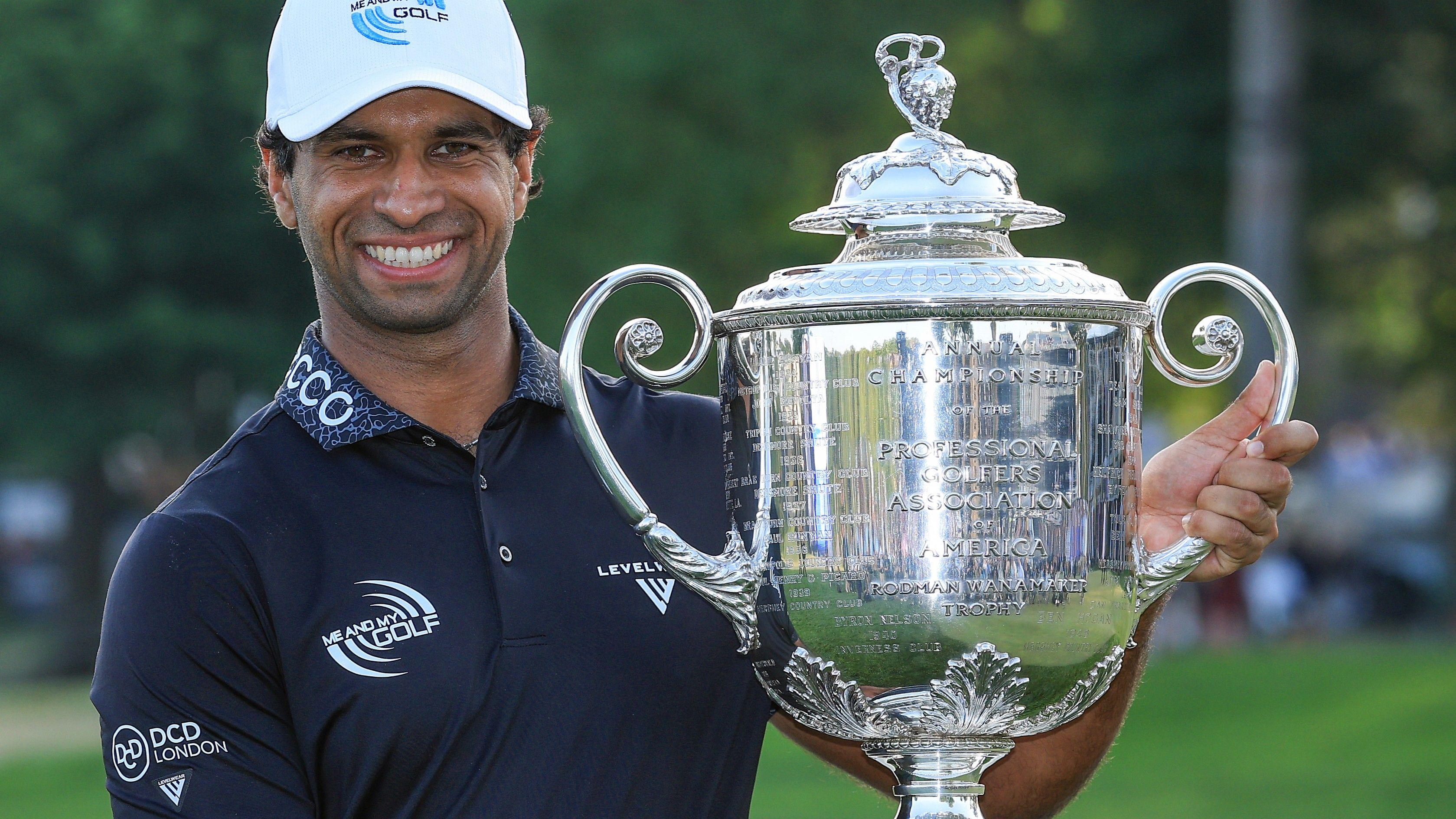 Two gloves, one major - England's Rai wins US PGA title - AOL