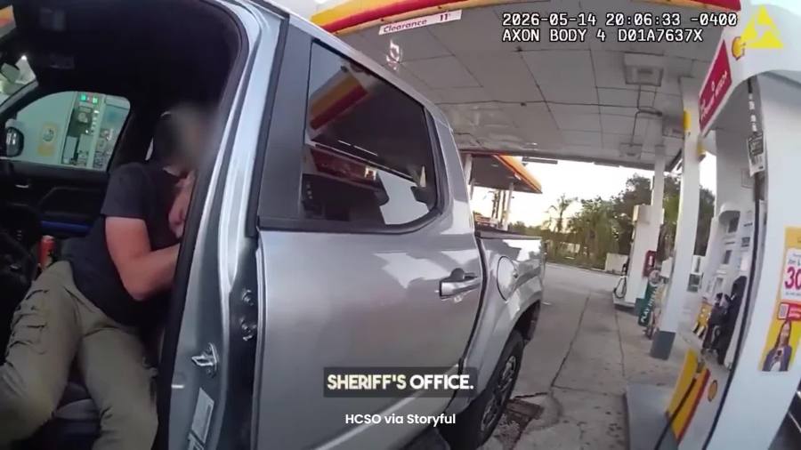 Florida man passed out behind the wheel with child in the backseat ...