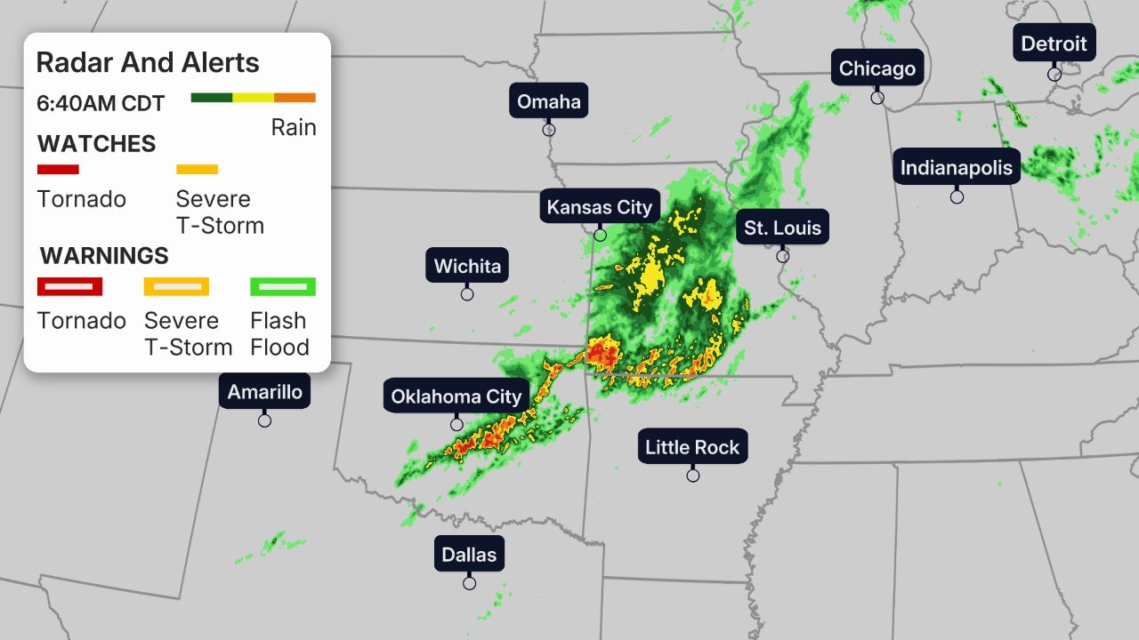 Severe Weather Outbreak Maps Tracker: Radar, Warnings, Storm Reports ...