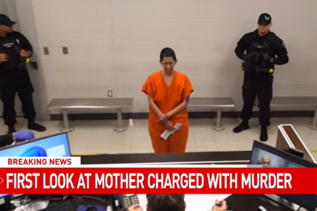 Texas mother sobs in court after allegedly killing her two children in ...