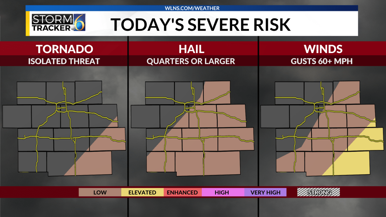 Another round of strong storms possible Tuesday - AOL