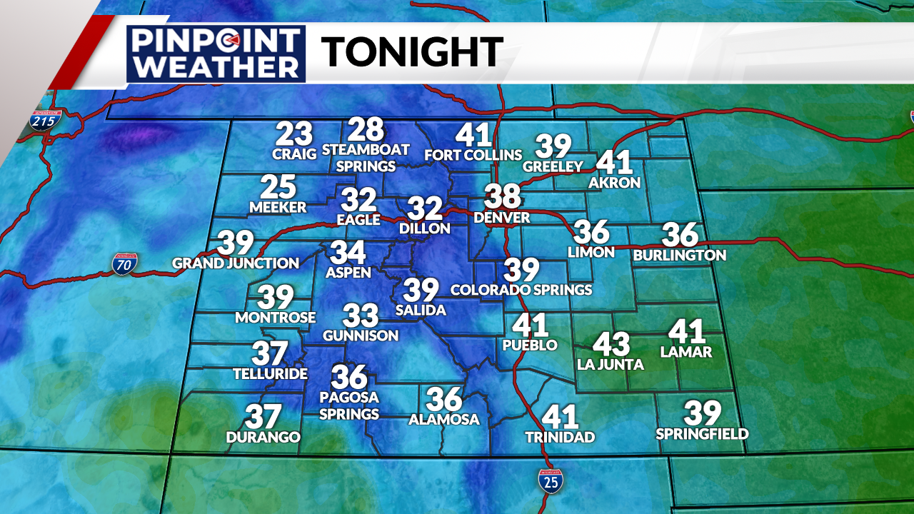 Denver weather: Continued rain chances through Friday - AOL