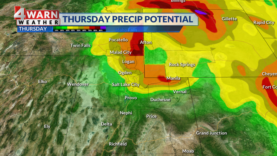 Utah Weather: Gradual warming trend into the end of the week - AOL