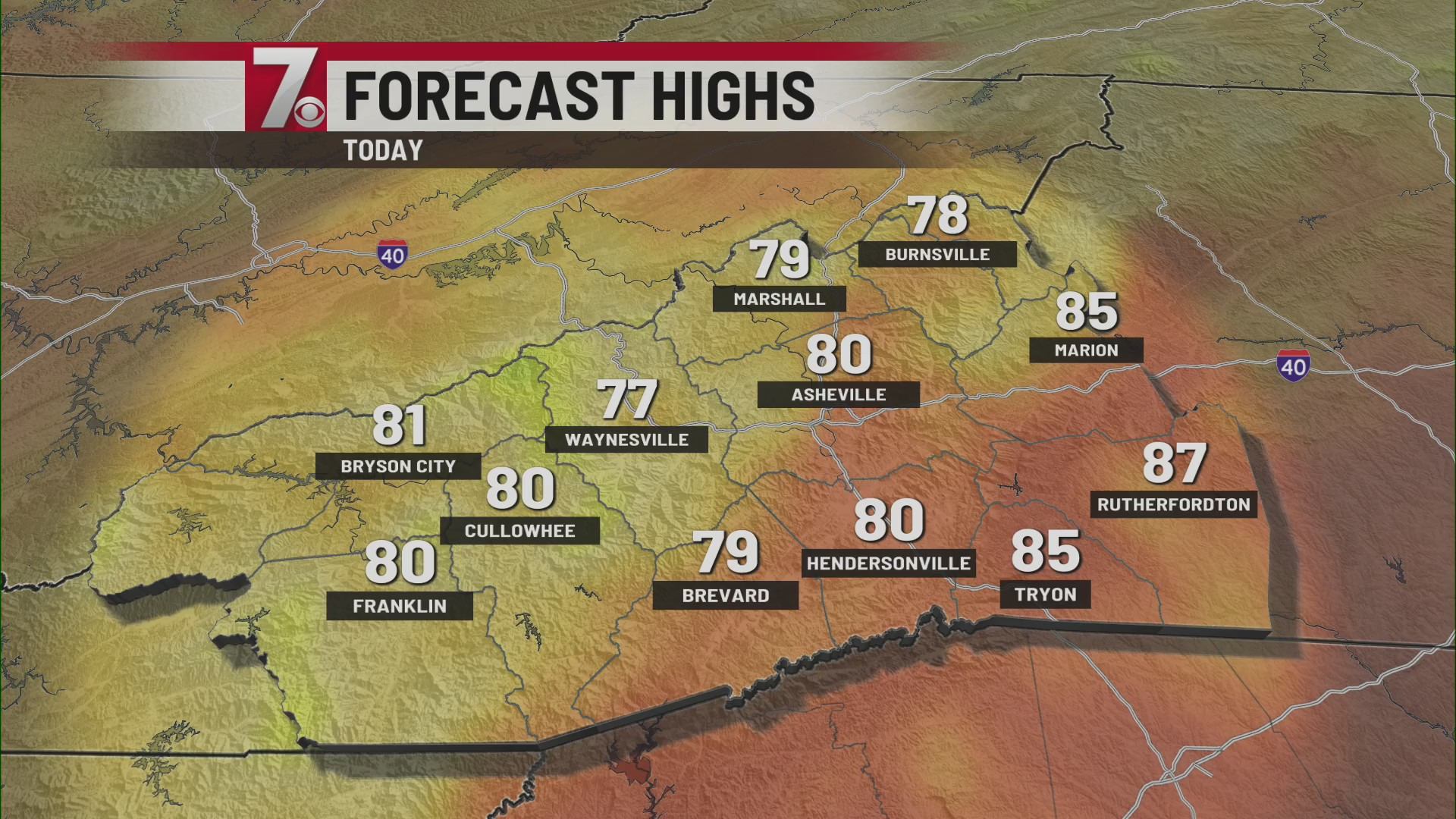Daily rain chances expected through holiday weekend in Upstate - AOL