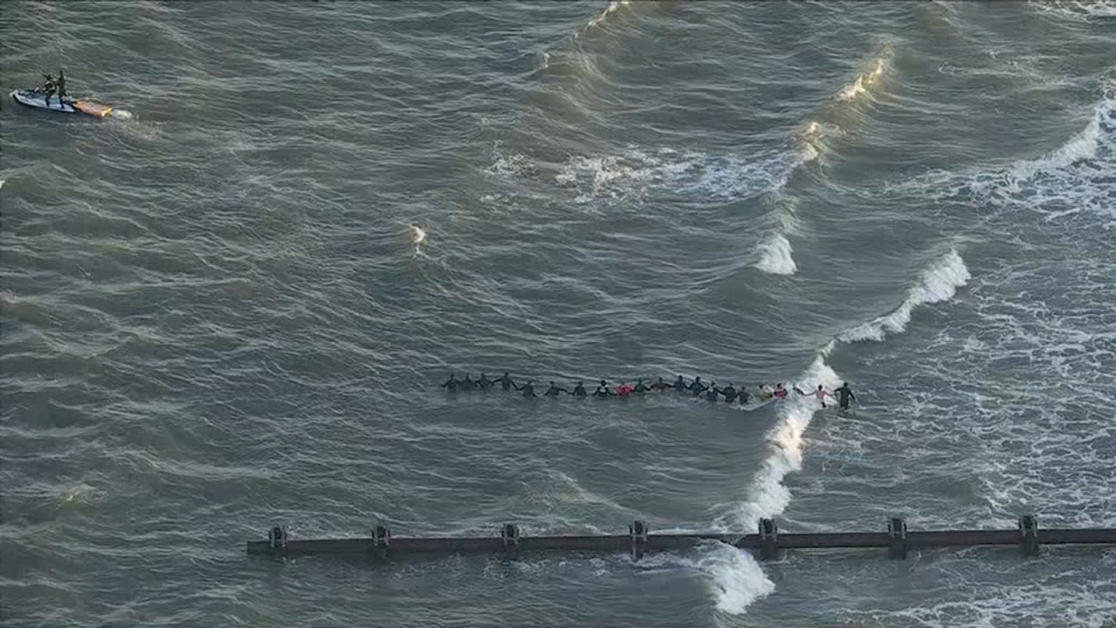 Search continues for missing swimmer swept off boogie board in Ocean ...