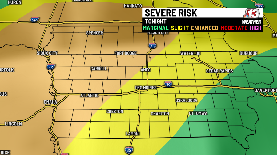 Two more rounds of storms and rain ahead for Iowa - AOL