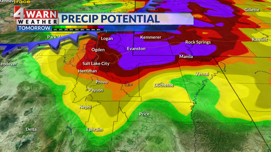 Utah Weather: Isolated showers, storms return to Northern Utah - AOL