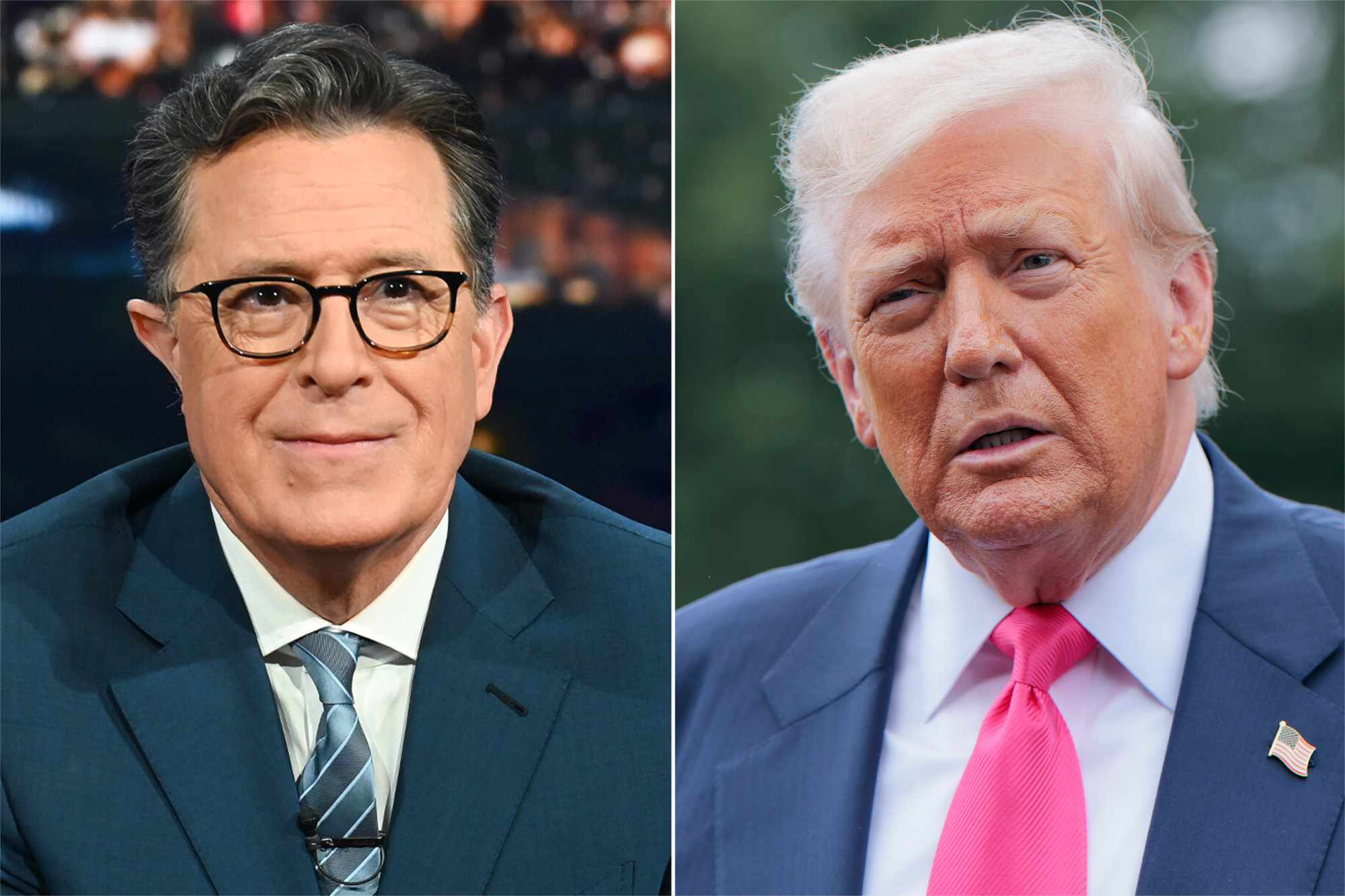 Stephen Colbert omits any mention of Donald Trump on “The Late Show ...