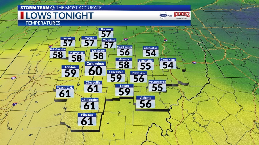 Columbus Weather: Plenty of holiday weekend rain chances - AOL