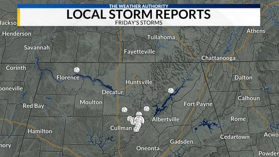 Damage reported from Friday’s storms - AOL