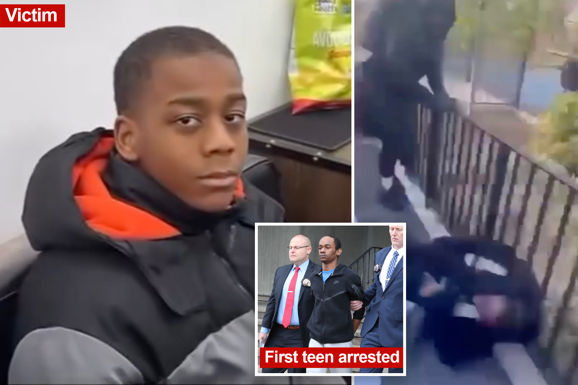 3 more teens busted in deadly gang-fueled beatdown, shooting of 15-year ...
