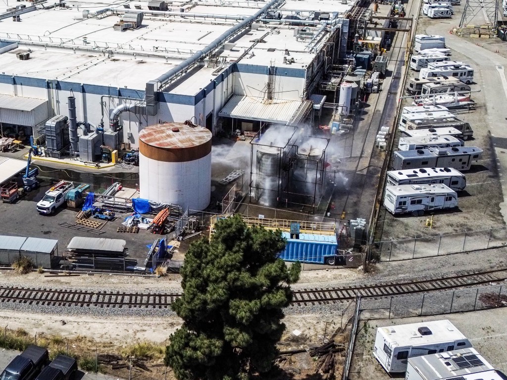Exelode Ticking time bomb as toxic plant in Garden Grove leaking chemicals may ...