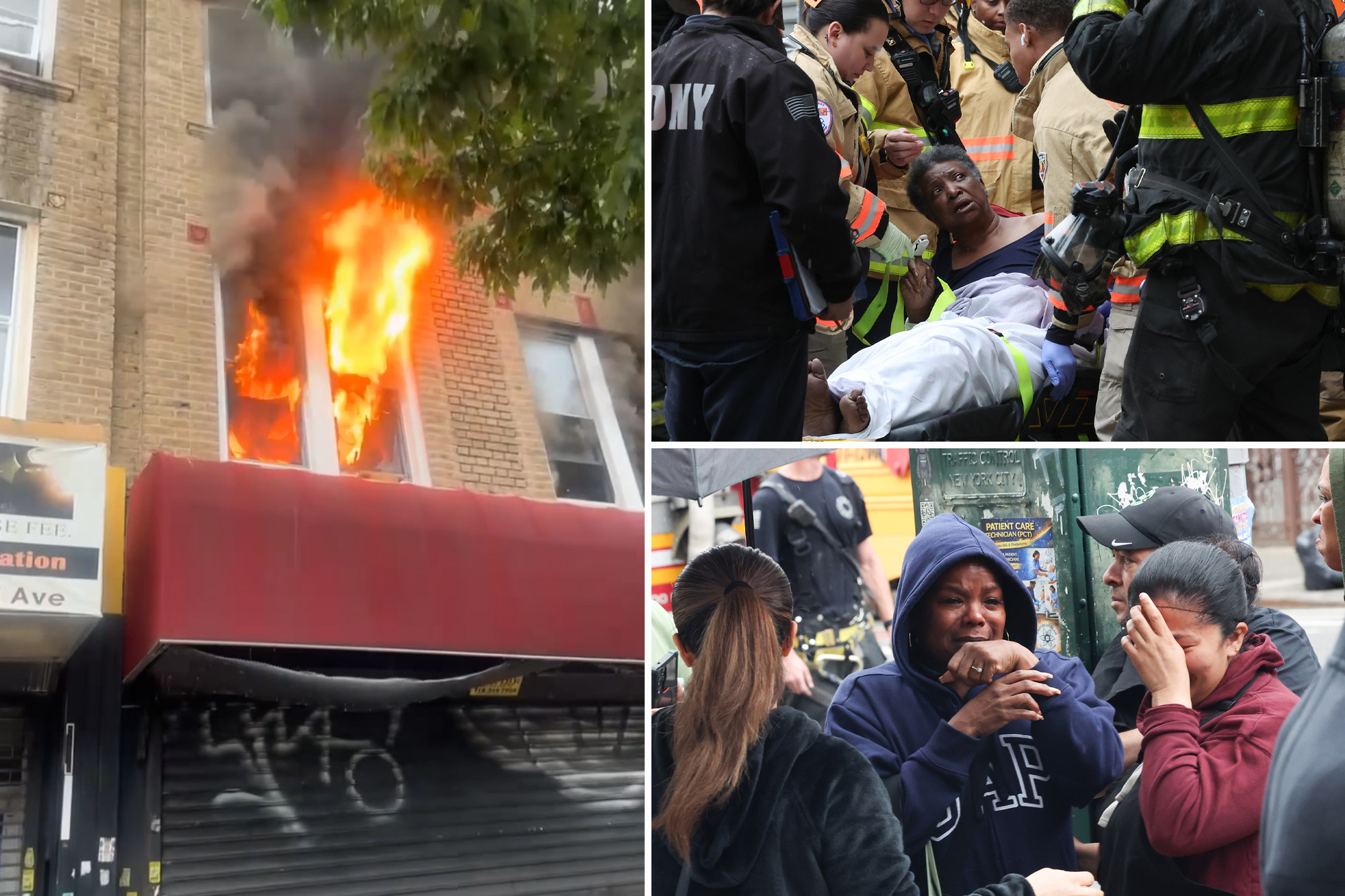 Elderly woman and her son killed in NYC blaze after neighbors heard ...