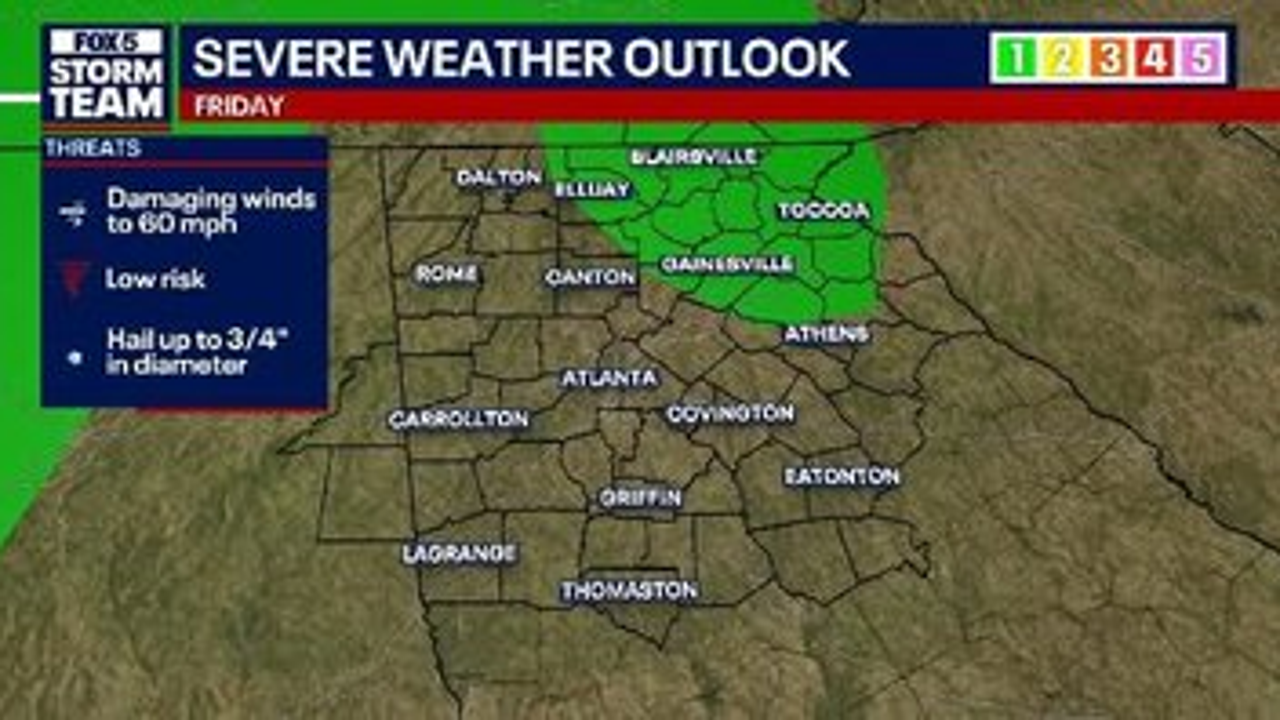 North Georgia weather: Tracking strong to severe storms - AOL