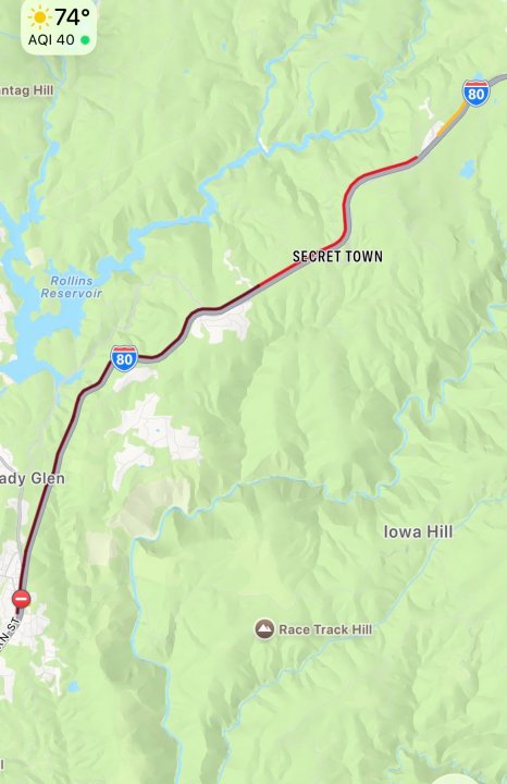 Oil spill causes closure on westbound Interstate 80 in Placer County - AOL